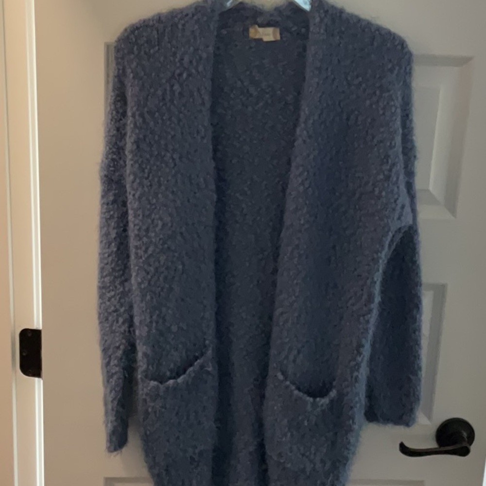 Altar'd State Blue Cardigan Sweater